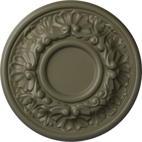 Ekena Millwork Odessa Ceiling Medallion (Fits Canopies up to 2 1/2"), Hnd-Painted Spartan Stone, 7 1/2"OD x 1 1/8"P CM07ODSSF - main